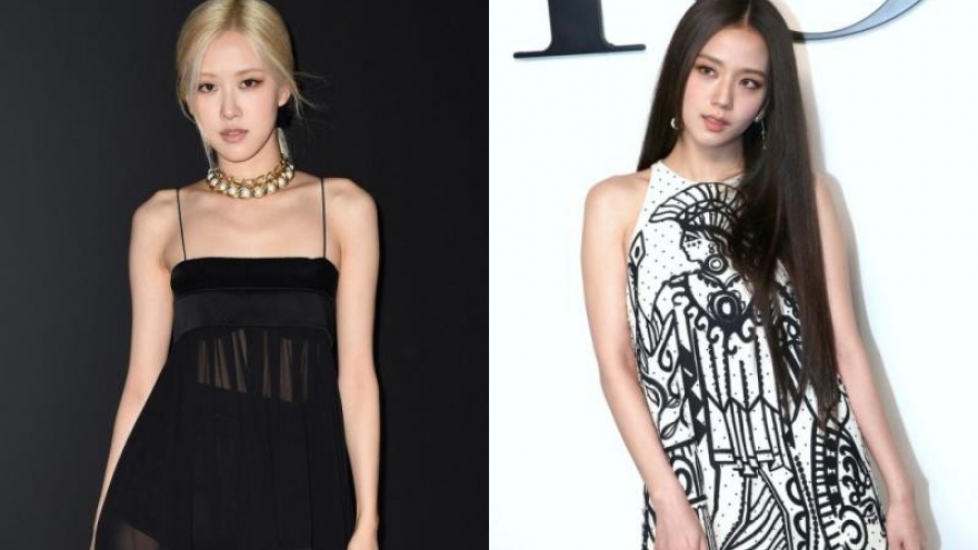 Jisoo, Rosé (BLACKPINK) lọt top những ngôi sao mặc đẹp nhất Tuần lễ thời trang Paris 2022